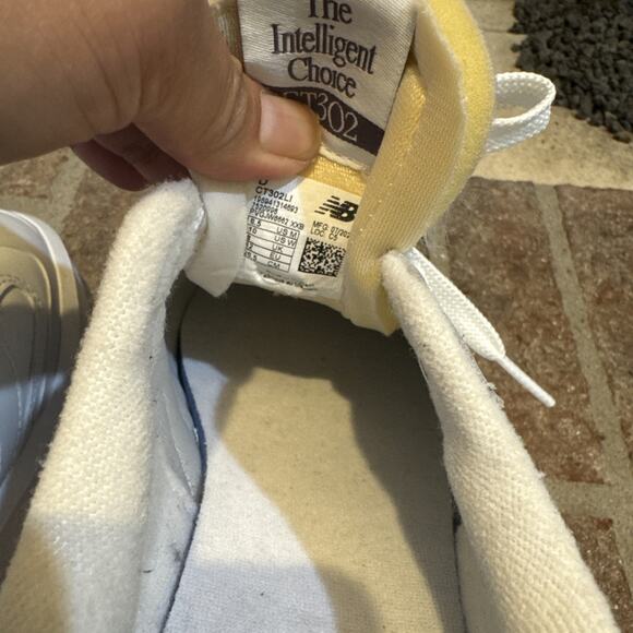 New Balance CT302 Mens Size 8.5 White Platform Shoes Sneakers Womens 10 - Picture 7 of 16